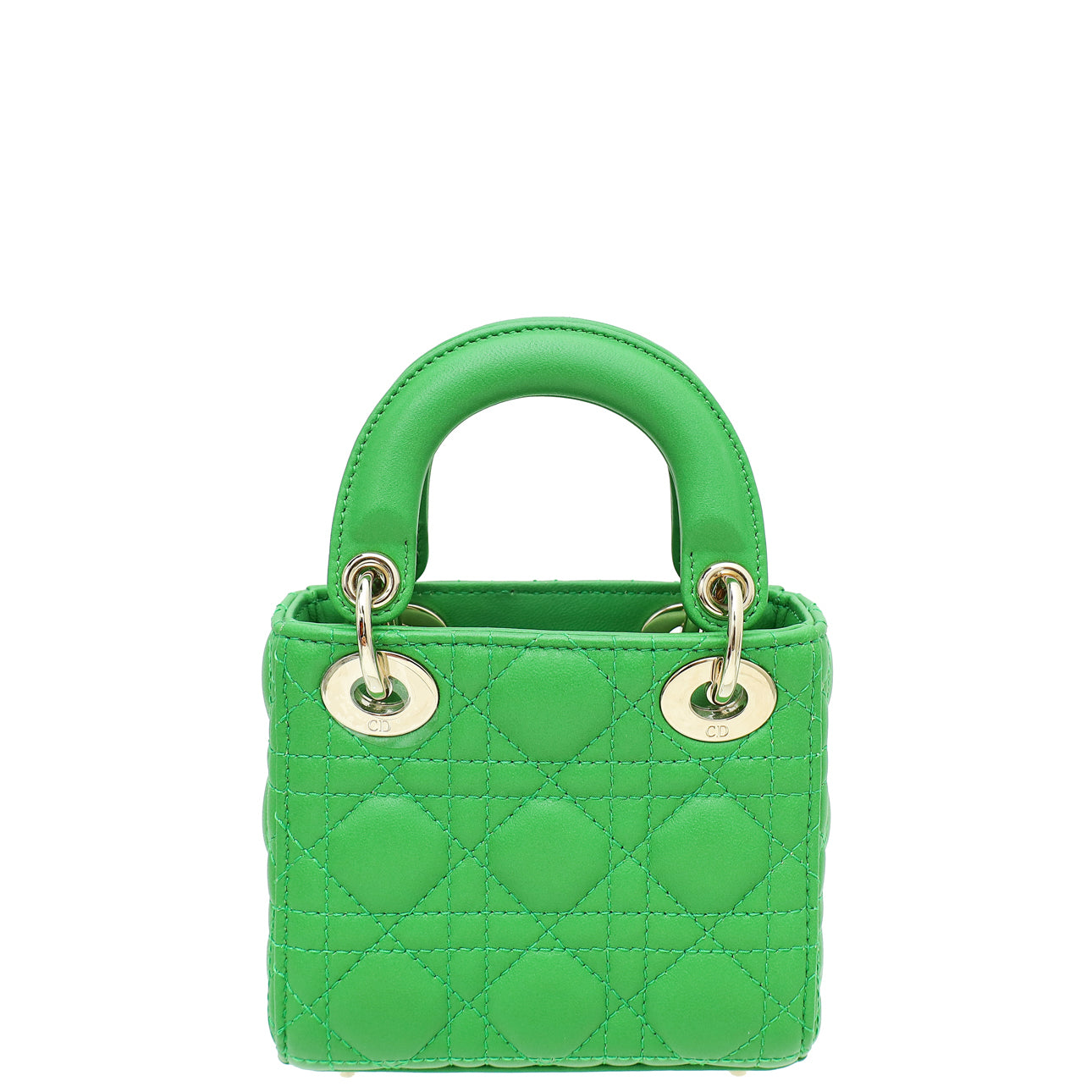 Christian Dior Green Micro Lady Dior Bag-Christian Dior-THE CLOSET