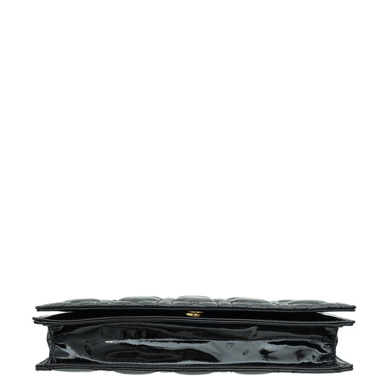 Christian Dior Black Cannage Lady Dior Chain Clutch