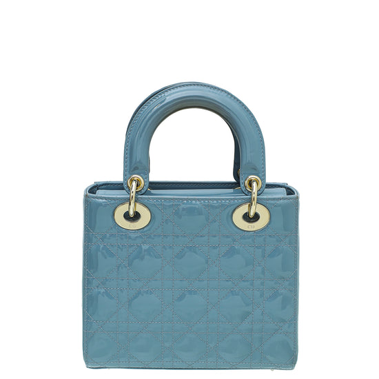 Christian Dior Cloud Blue Lady Dior Small Bag