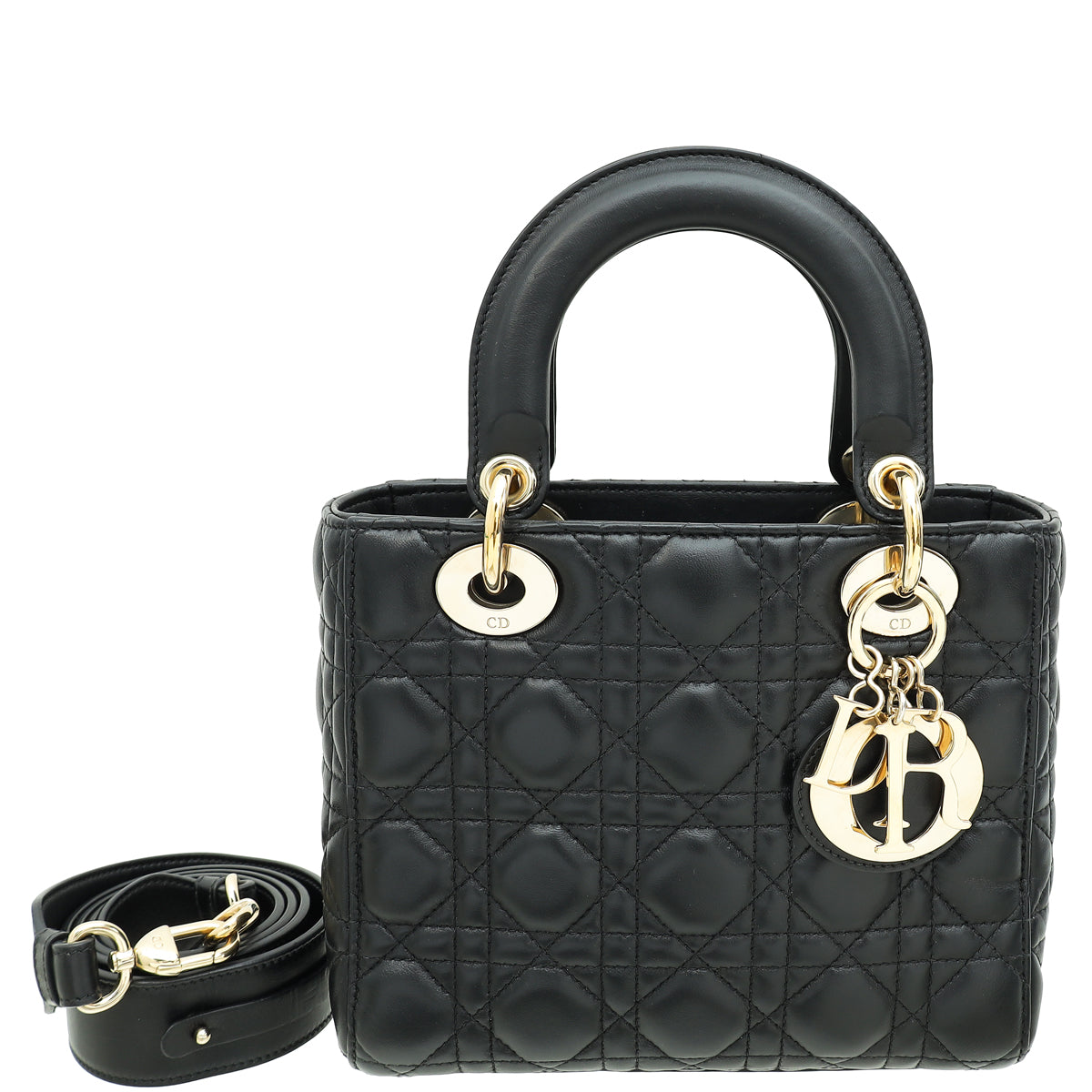 Christian Dior Black My ABCDior Lady Dior Small Bag-Christian Dior-THE CLOSET