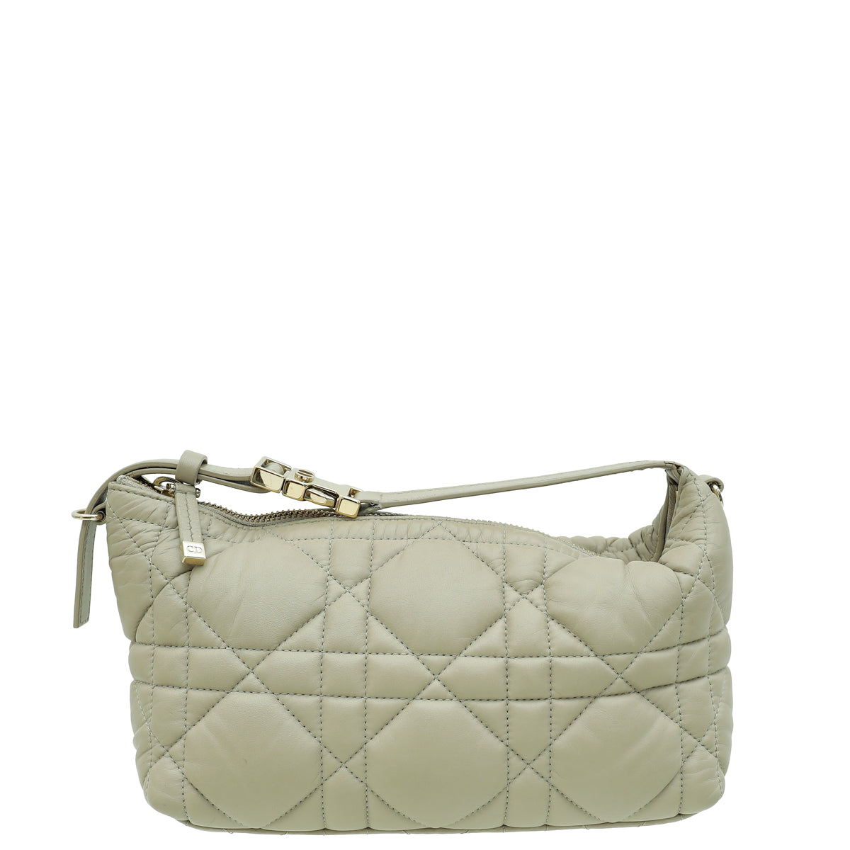 Christian Dior Sand Macrocannage DiorTravel Nomad Medium Pouch-Christian Dior-THE CLOSET