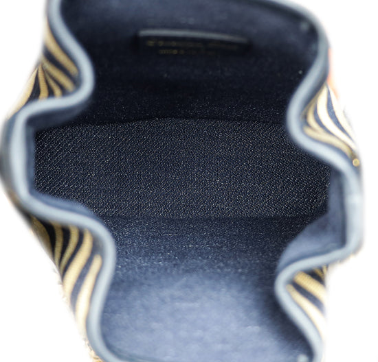 Load image into Gallery viewer, Christian Dior Bicolor Raffia C&amp;#39;est Chain Small Bucket Bag-Christian Dior-THE CLOSET
