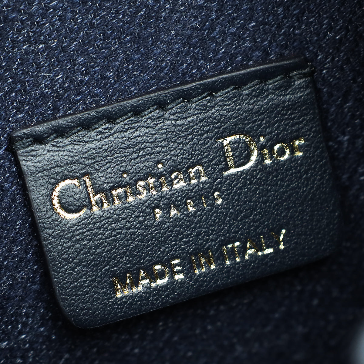 Christian Dior Bicolor Raffia C'est Chain Small Bucket Bag-Christian Dior-THE CLOSET