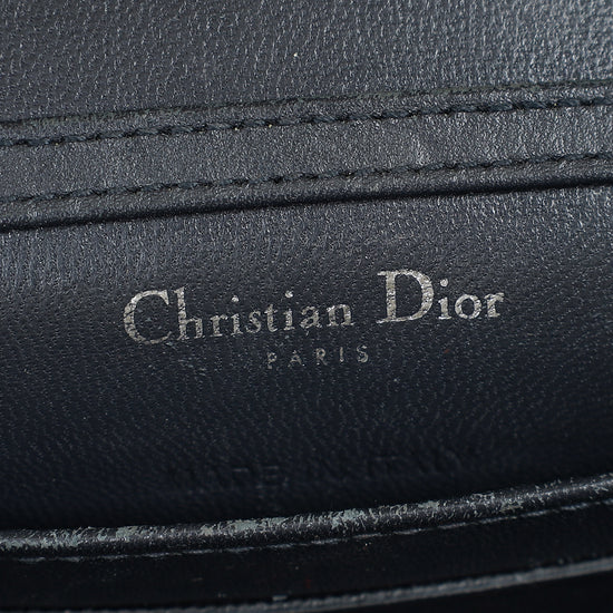 Christian Dior Teal Diorama Baby Microcannge Micro Bag