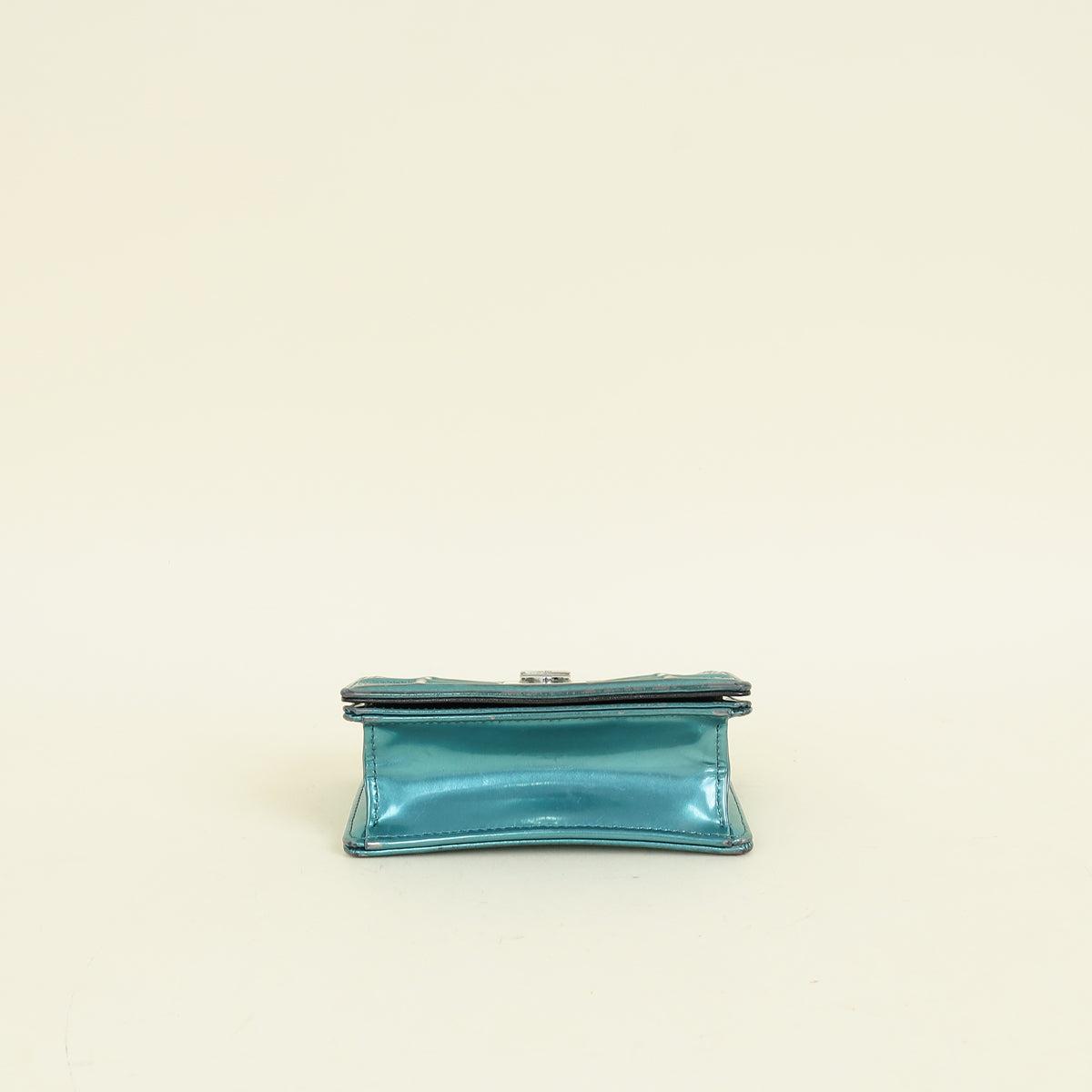 Christian Dior Teal Diorama Baby Microcannge Micro Bag
