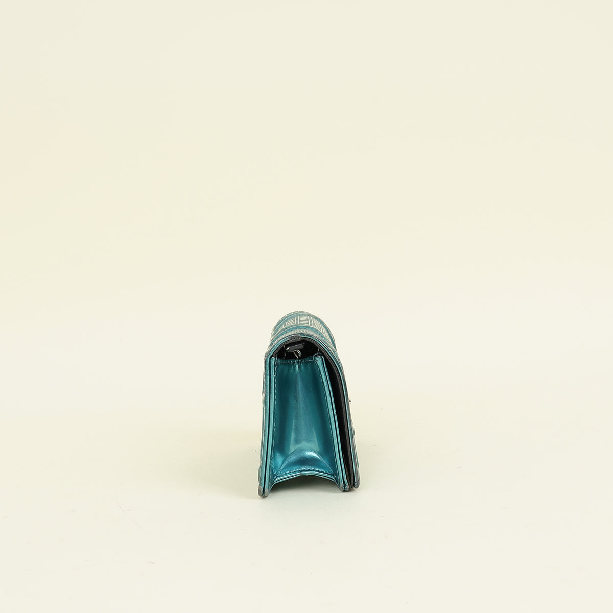 Christian Dior Teal Diorama Baby Microcannge Micro Bag