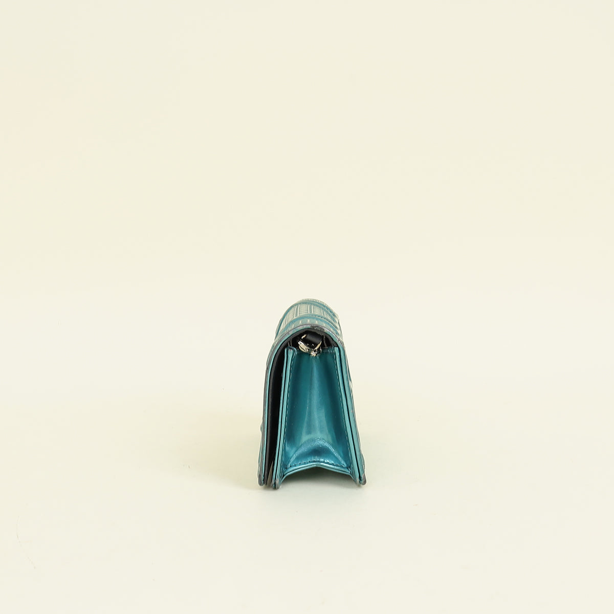 Christian Dior Teal Diorama Baby Microcannge Micro Bag