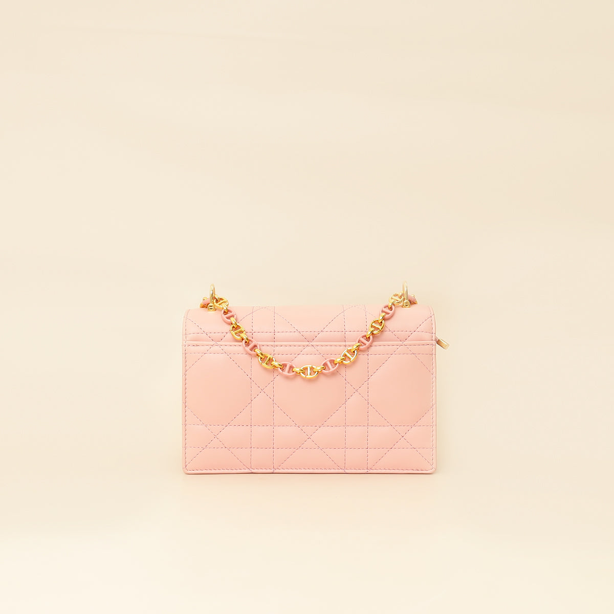 Christian Dior Pink Macrocannage Mini Caro Bag-Christian Dior-THE CLOSET