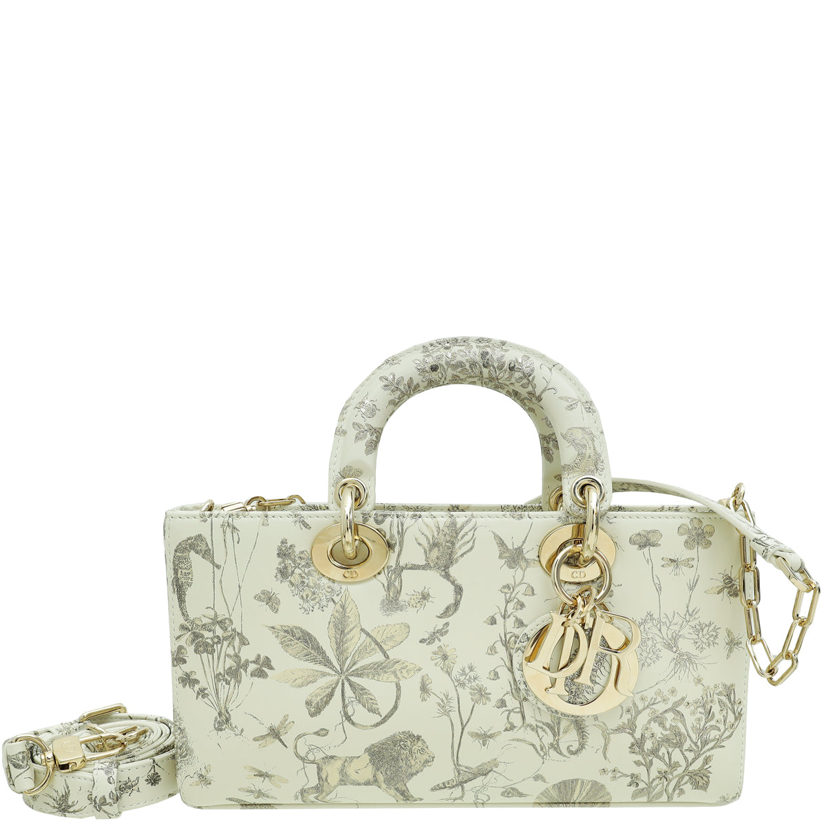 Christian Dior Latte Cabinet de Curiosités Print Lady D-Joy Medium Bag-Christian Dior-THE CLOSET