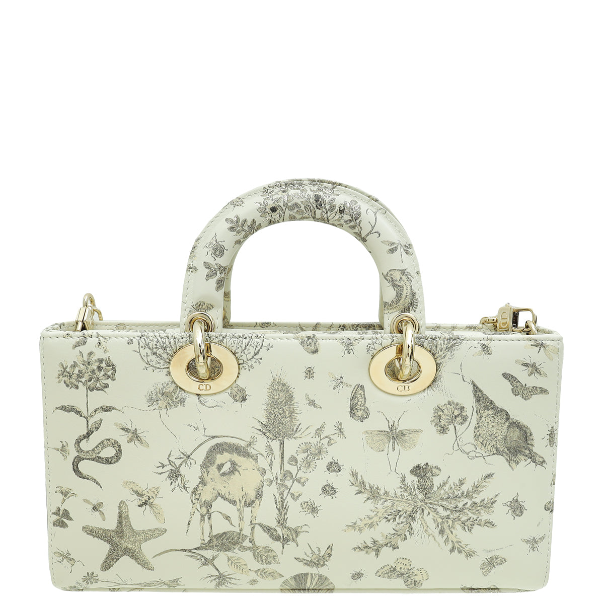 Christian Dior Latte Cabinet de Curiosités Print Lady D-Joy Medium Bag-Christian Dior-THE CLOSET