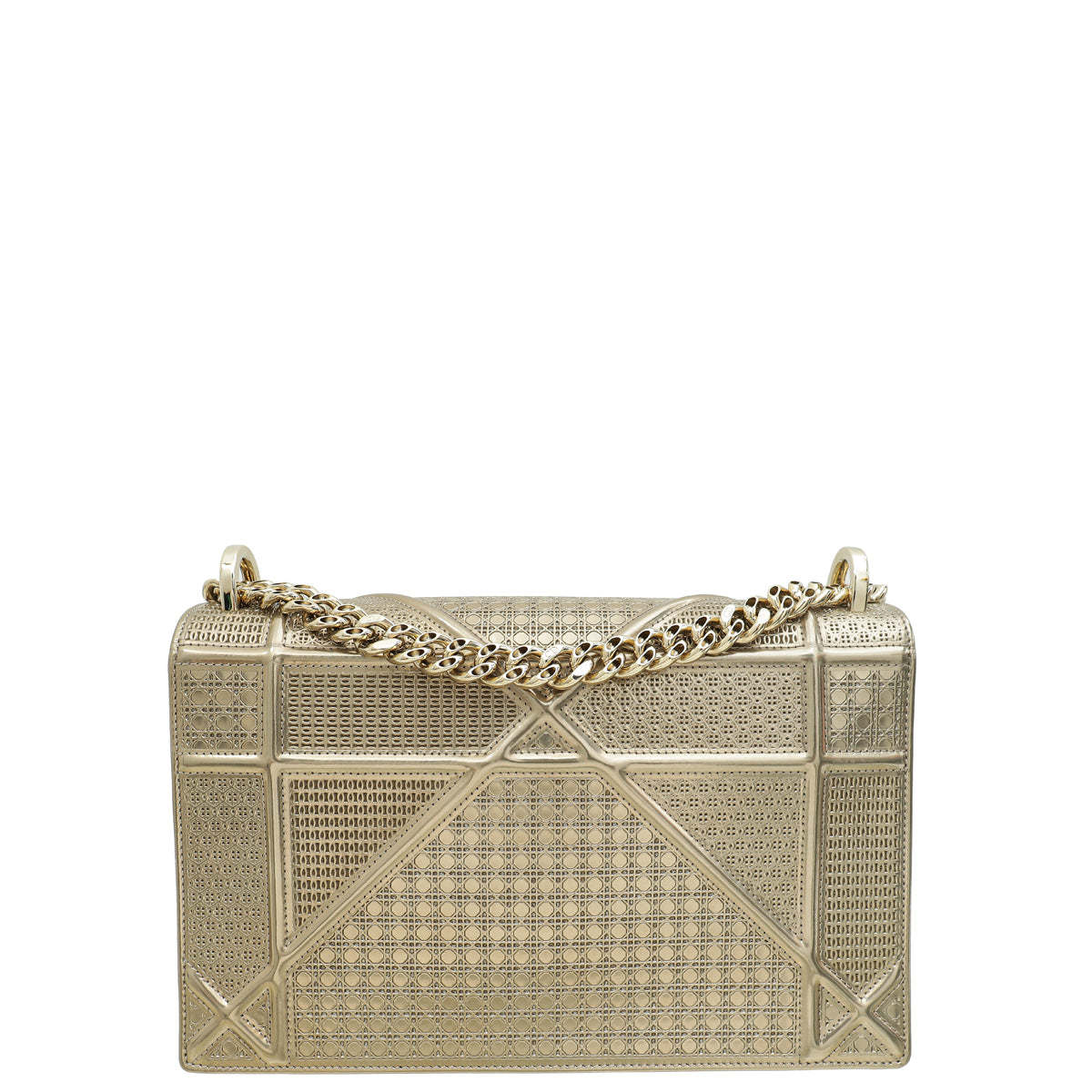 Christian Dior Champaign Diorama Microcannage Medium Bag-Christian Dior-THE CLOSET