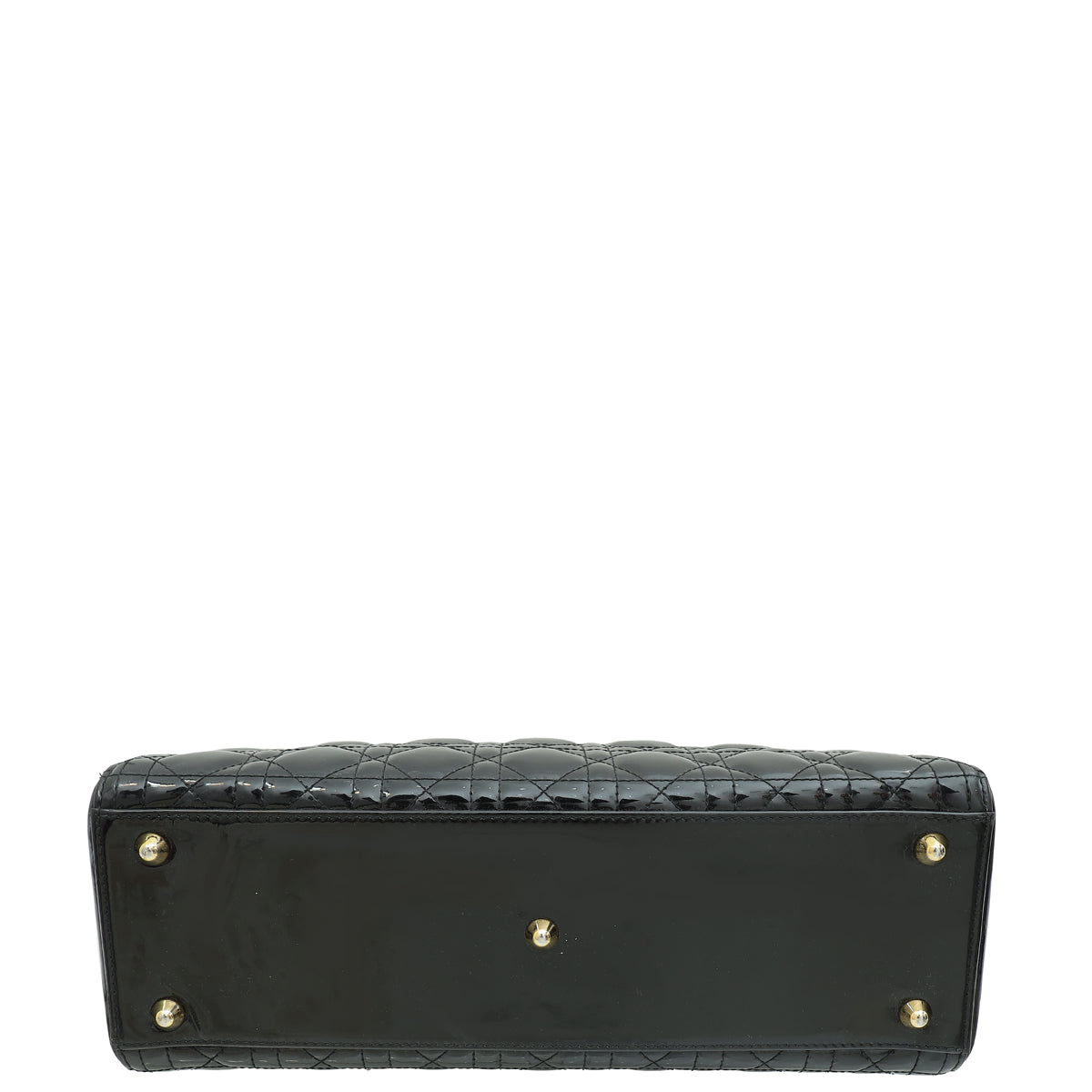 Christian Dior Black Lady Dior Large Bag