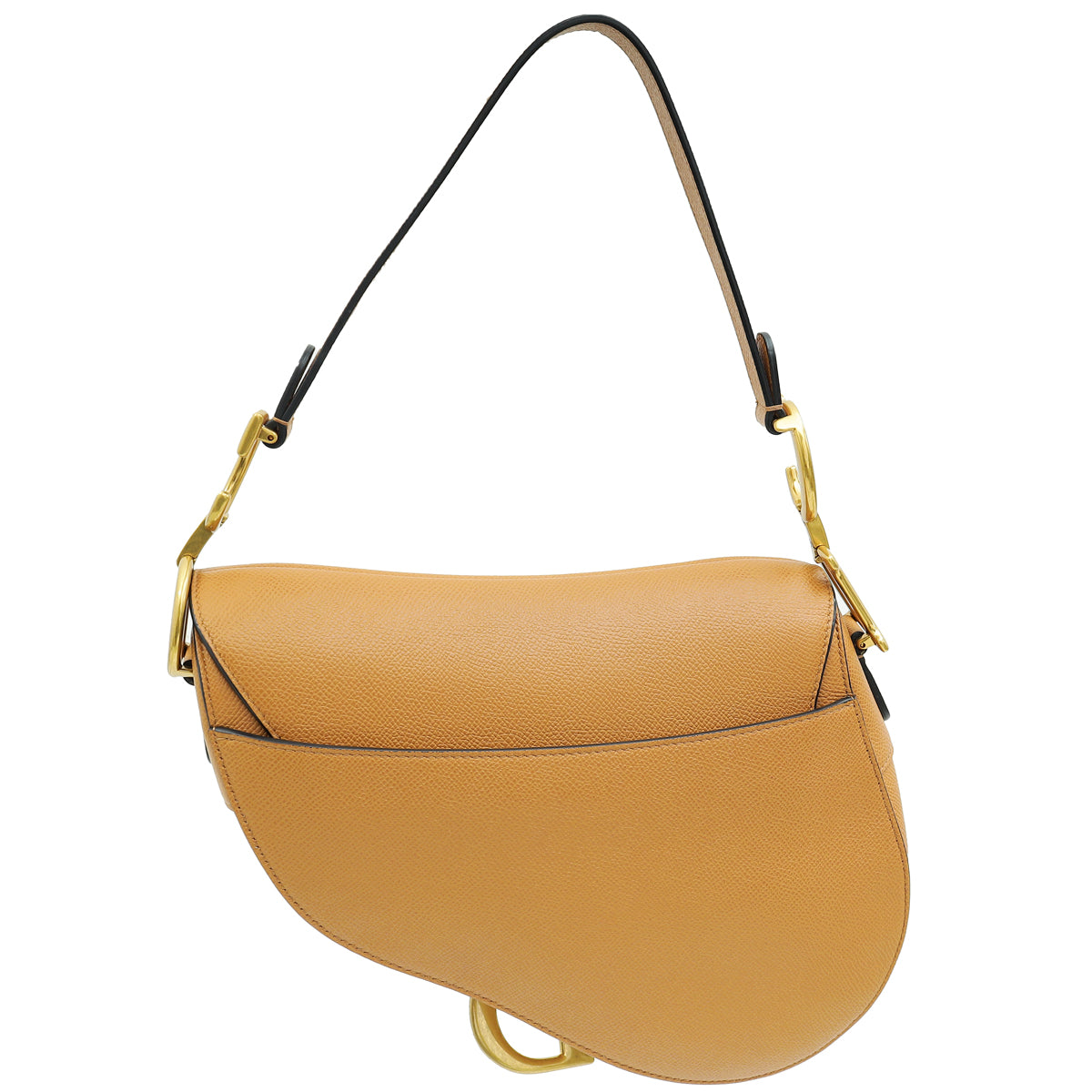 Christian Dior Golden Saddle Medium Bag-Christian Dior-THE CLOSET