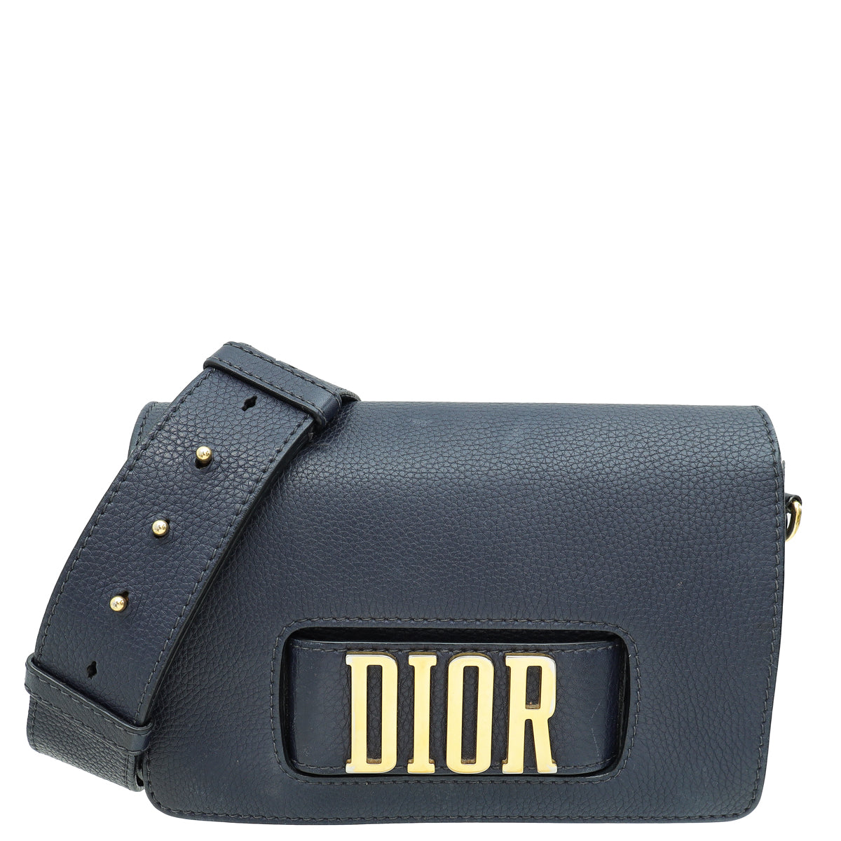 Christian Dior Navy Blue Dio(r)evolution Flap Bag-Christian Dior-THE CLOSET
