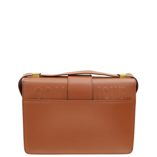 Christian Dior Golden Brown 30 Montaigne Flap Shoulder Bag