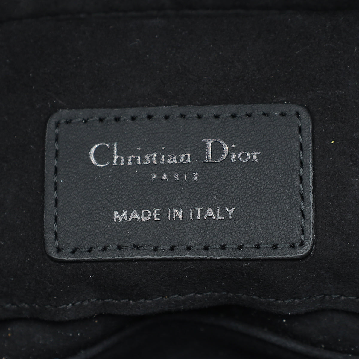 Christian Dior Black Ultramatte D-Joy Small Bag