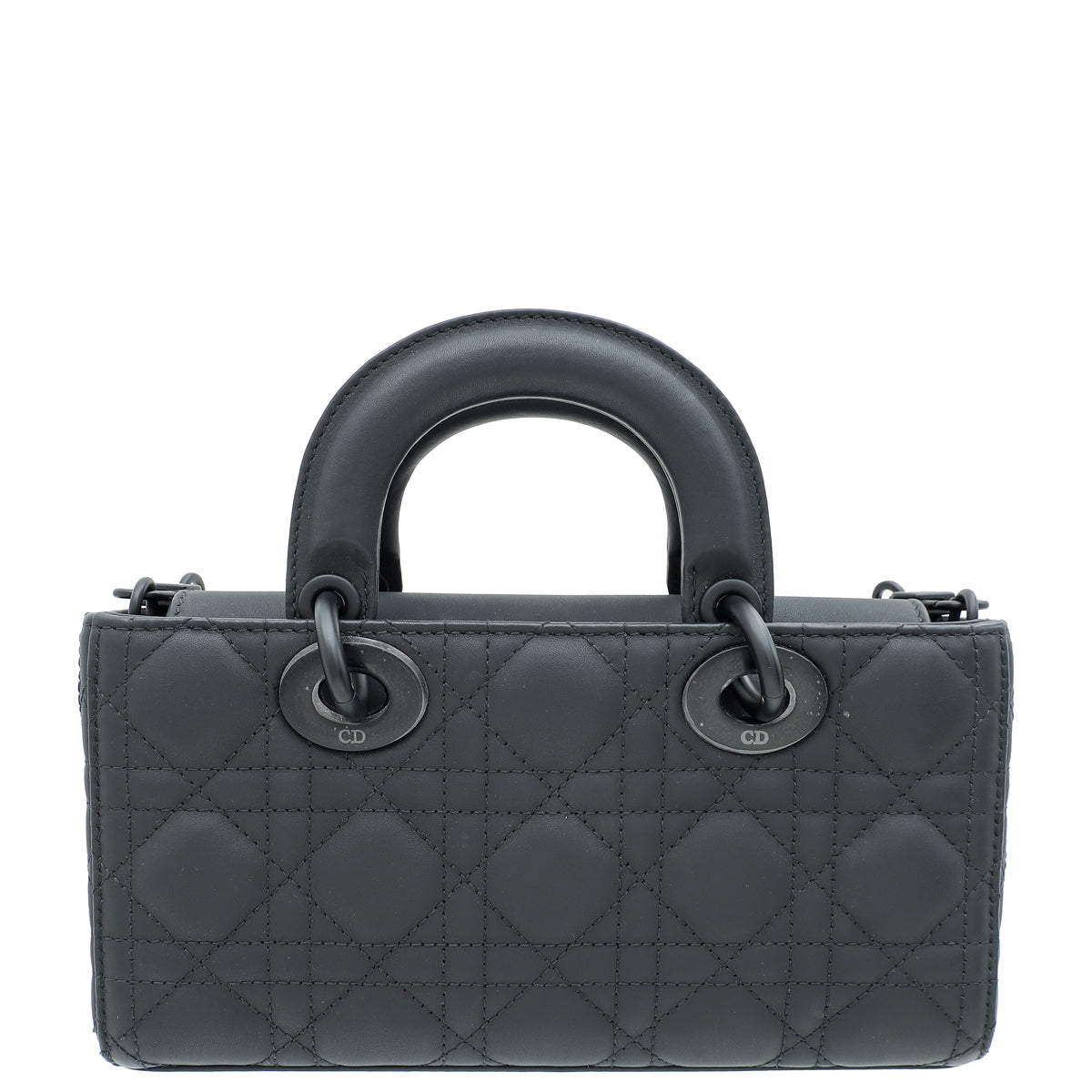Christian Dior Black Ultramatte D-Joy Small Bag-Christian Dior-THE CLOSET