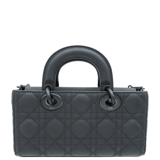 Christian Dior Black Ultramatte D-Joy Small Bag