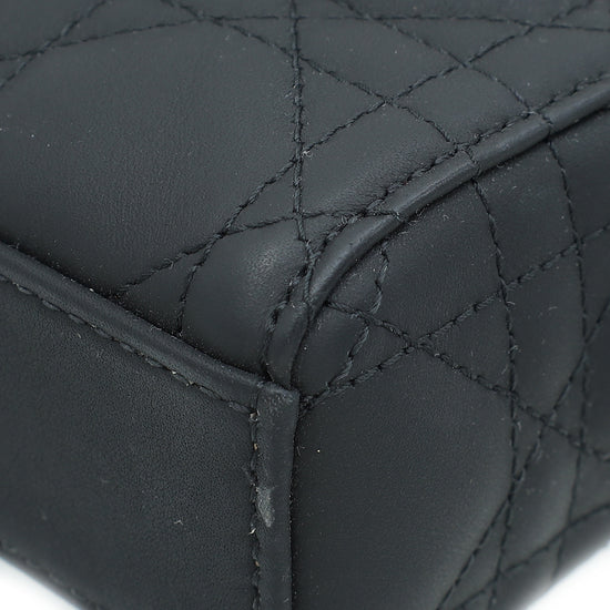 Load image into Gallery viewer, Christian Dior Black Ultramatte D-Joy Small Bag
