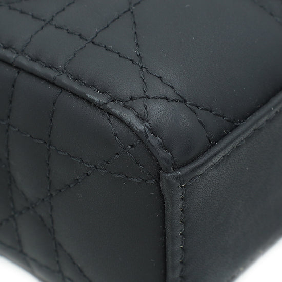 Load image into Gallery viewer, Christian Dior Black Ultramatte D-Joy Small Bag
