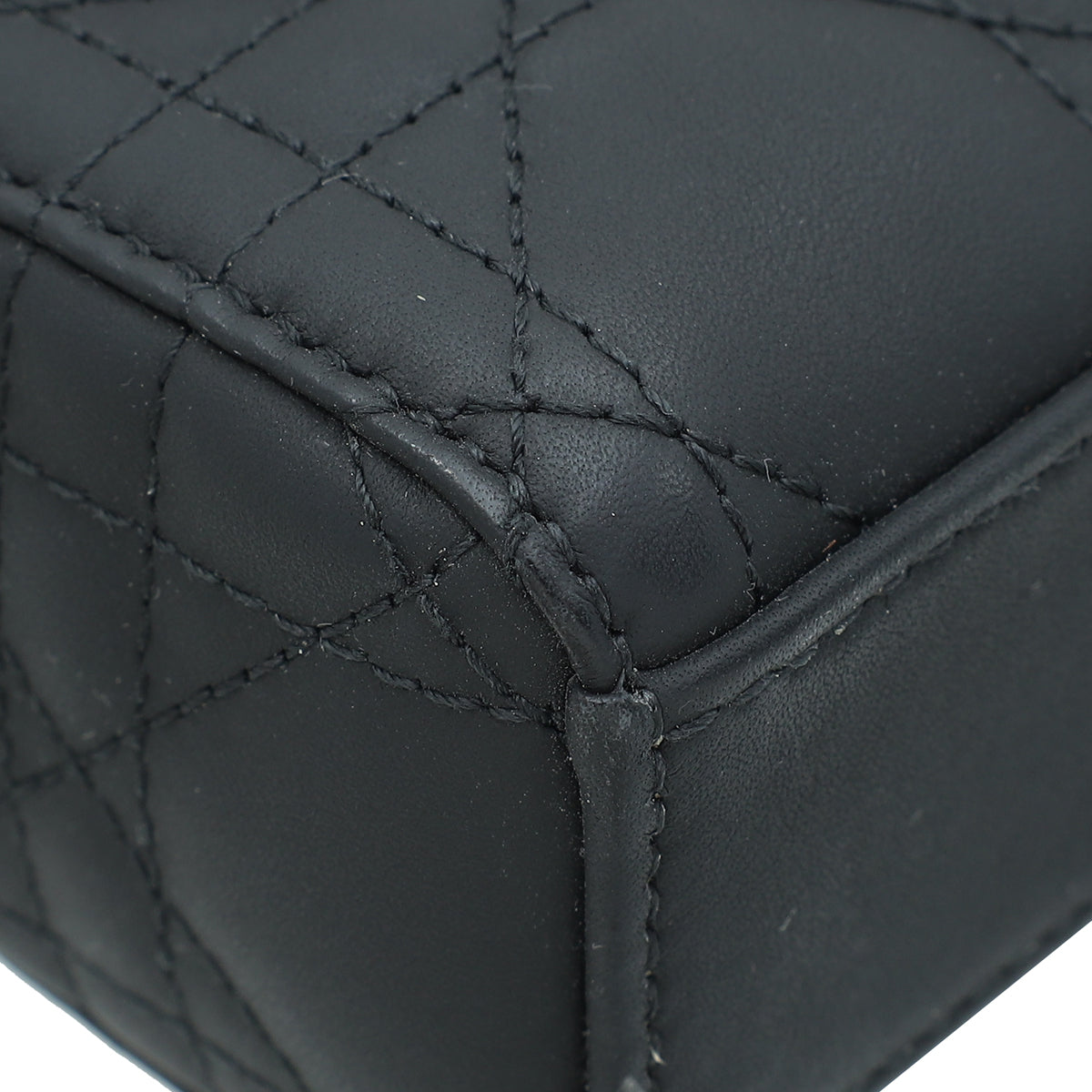 Christian Dior Black Ultramatte D-Joy Small Bag