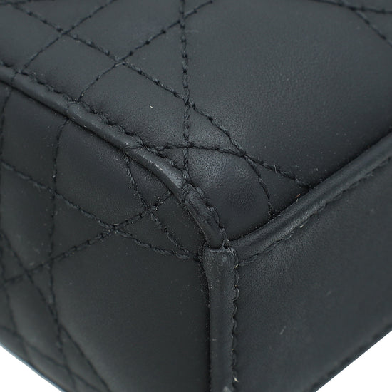 Load image into Gallery viewer, Christian Dior Black Ultramatte D-Joy Small Bag
