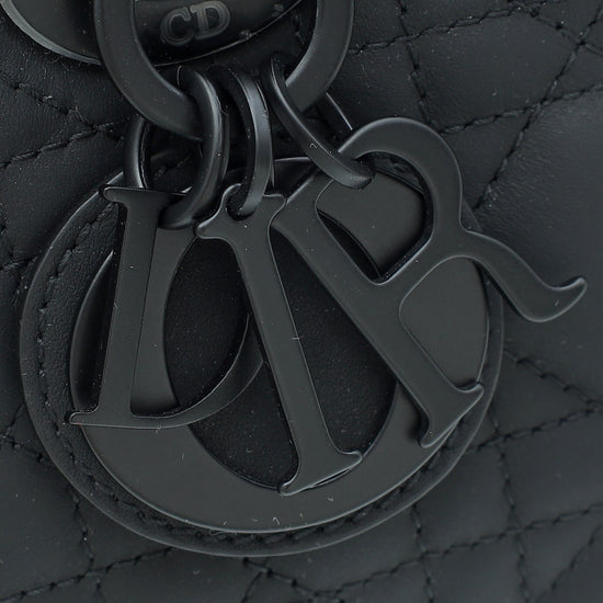 Load image into Gallery viewer, Christian Dior Black Ultramatte D-Joy Small Bag
