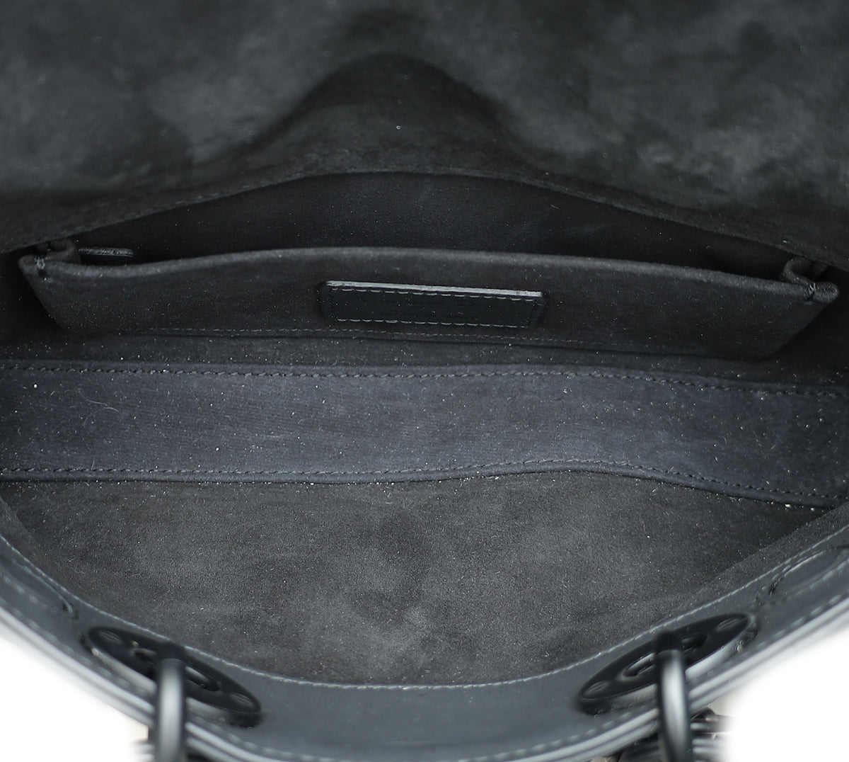 Christian Dior Black Ultramatte D-Joy Small Bag