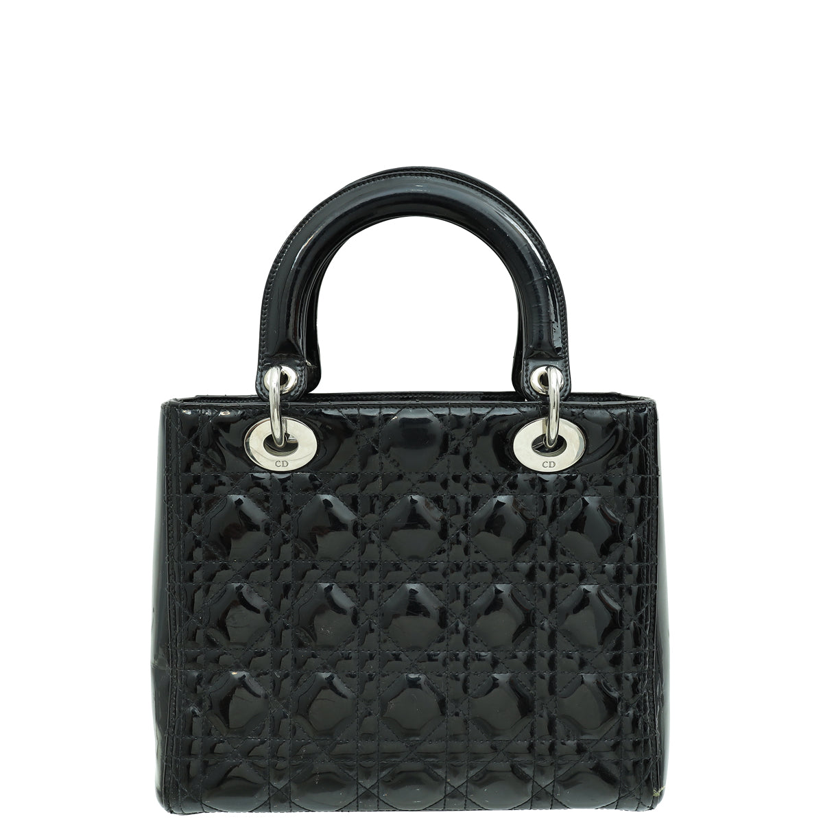 Christian Dior Black Lady Dior Medium Bag-Christian Dior-THE CLOSET