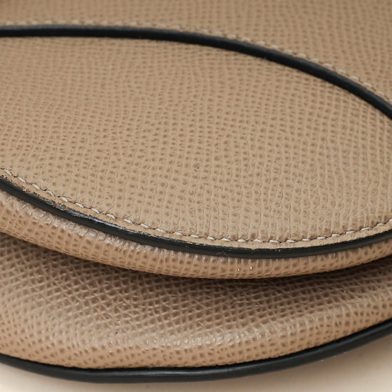 Christian Dior Etoupe Saddle Medium Bag W/ Extra Strap-Christian Dior-THE CLOSET