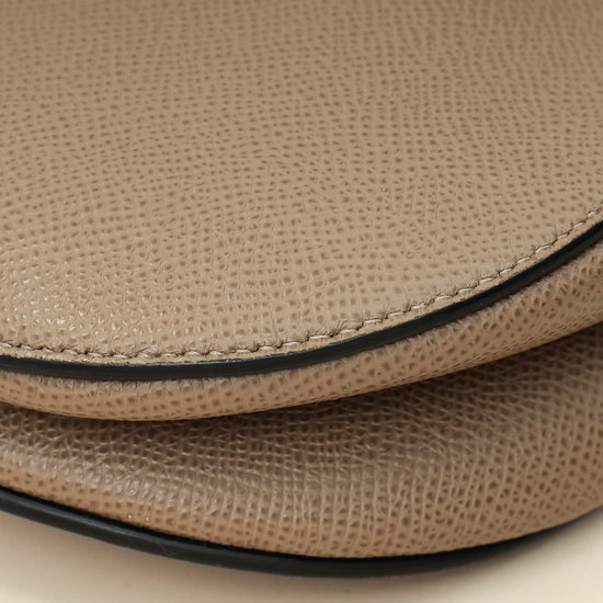 Christian Dior Etoupe Saddle Medium Bag W/ Extra Strap-Christian Dior-THE CLOSET