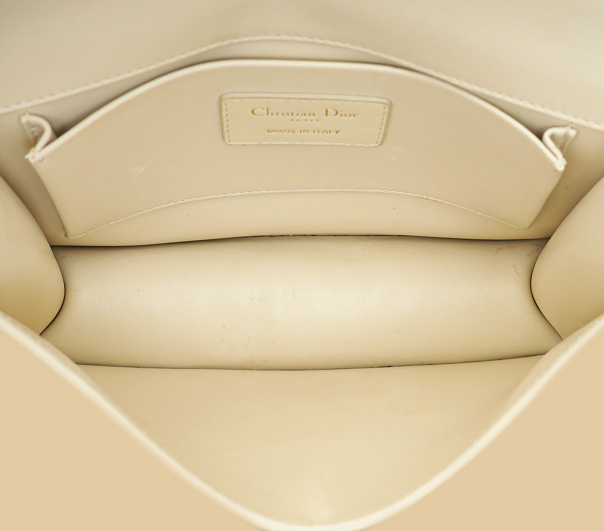 Christian Dior Cream 30 Montaigne Flap Shoulder Bag-Christian Dior-THE CLOSET