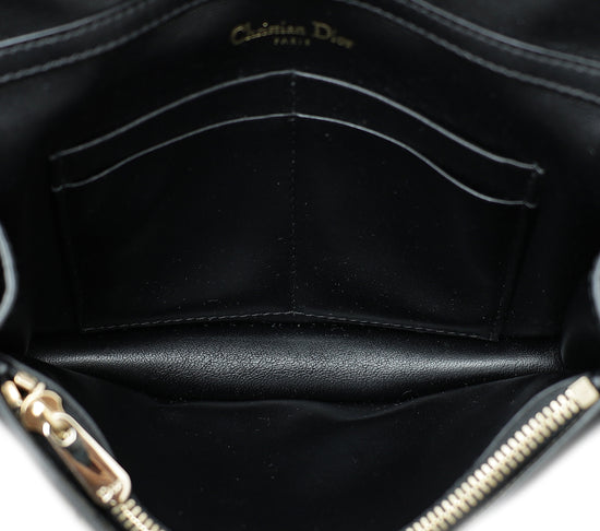 Christian Dior Black Lady Dior Chain Pouch – The Closet