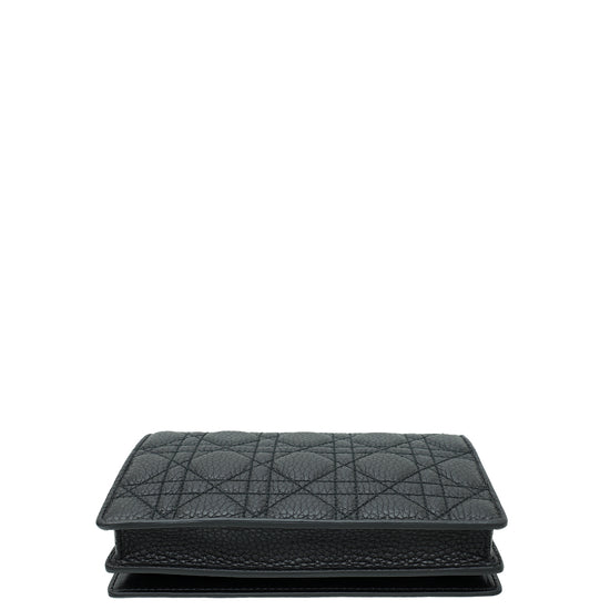 Christian Dior Lady Dior medium black exotic crocodile leather handbag bag  purse | eBay