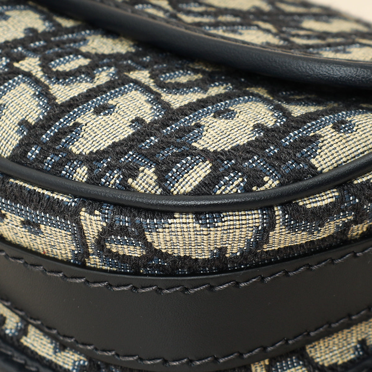 Christian Dior Navy Blue Oblique Bobby East-West Bag-Christian Dior-THE CLOSET