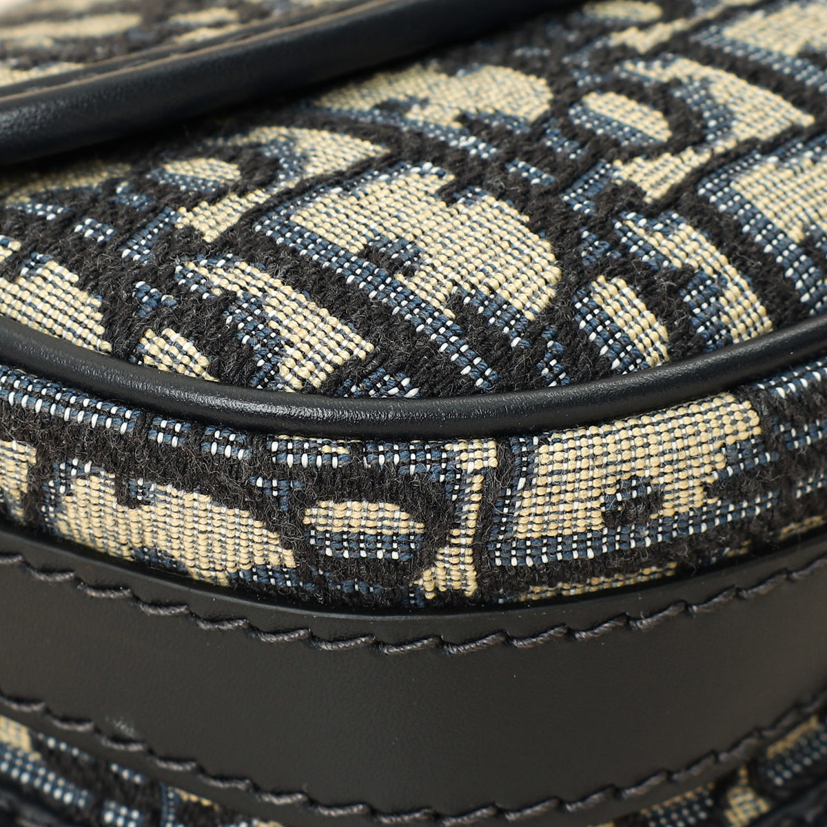 Christian Dior Navy Blue Oblique Bobby East-West Bag-Christian Dior-THE CLOSET