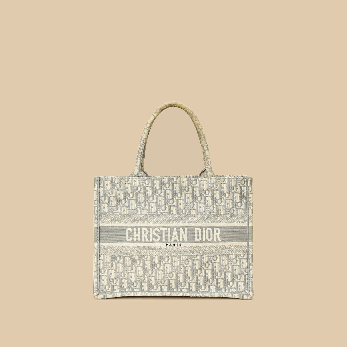 Christian Dior Gray Oblique Book Tote Bag – THE CLOSET