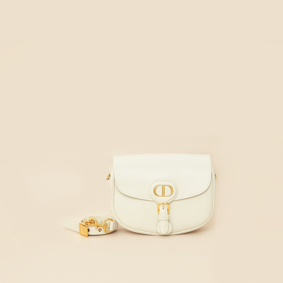 Christian Dior White Bobby Medium Shoulder Bag-Christian Dior-THE CLOSET