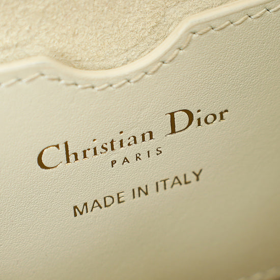 Christian Dior White Bobby Medium Shoulder Bag-Christian Dior-THE CLOSET