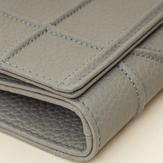 Christian Dior Grey Diorama Wallet On Chain-Christian Dior-THE CLOSET