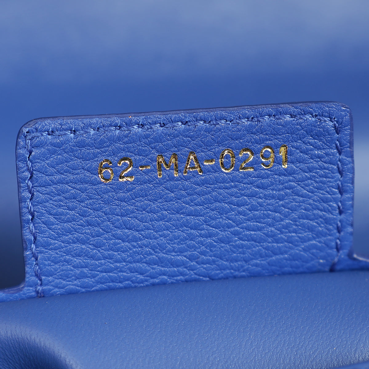 Christian Dior Royal Blue Caro Cannage Flap Small Bag-Christian Dior-THE CLOSET