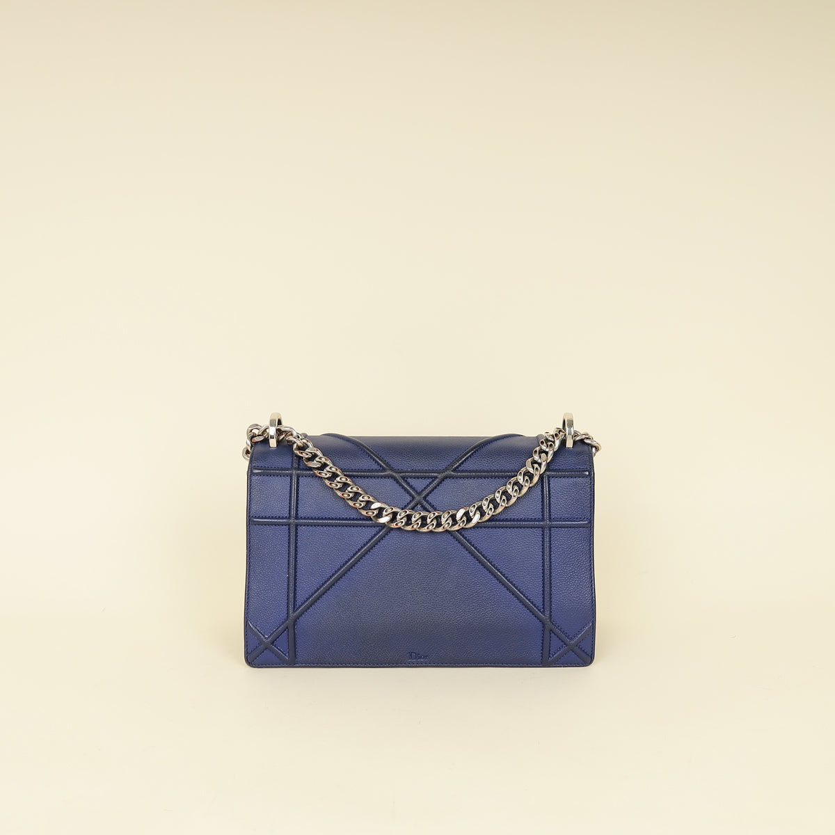 Christian Dior Blue Diorama Flap Shoulder Bag-Christian Dior-THE CLOSET