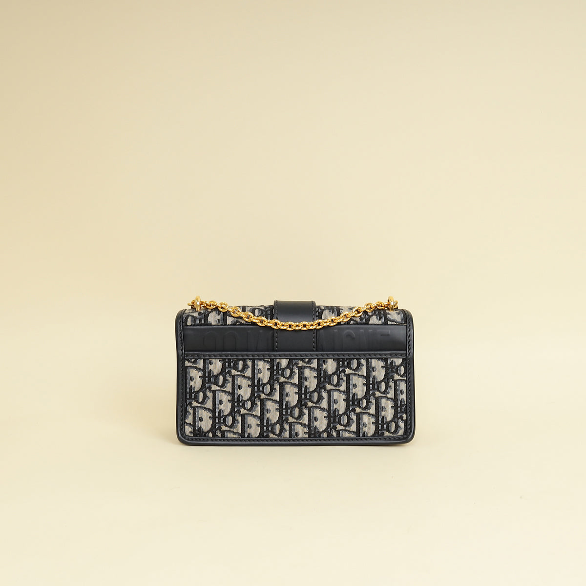 Christian Dior Blue Oblique 30 Montaigne East West Shoulder Bag-Christian Dior-THE CLOSET