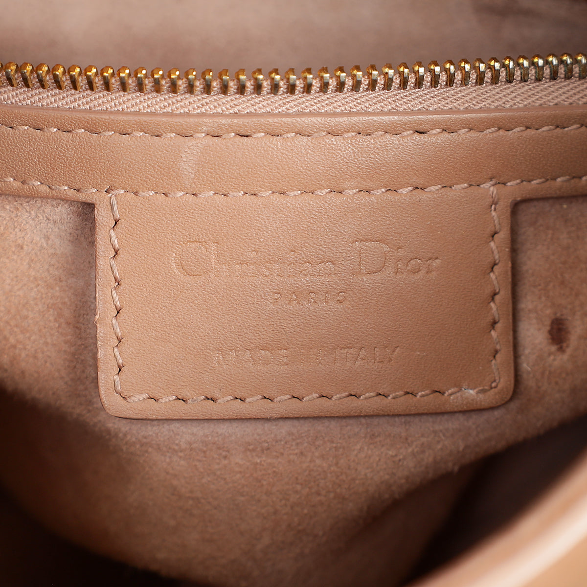 Christian Dior Rose Des Vents Ultramatte Saddle Medium Bag-Christian Dior-THE CLOSET