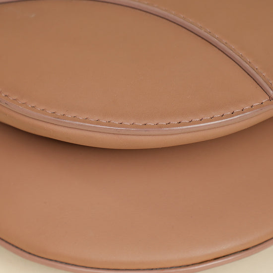 Christian Dior Rose Des Vents Ultramatte Saddle Medium Bag-Christian Dior-THE CLOSET