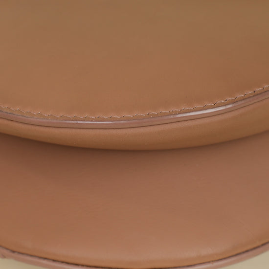 Christian Dior Rose Des Vents Ultramatte Saddle Medium Bag-Christian Dior-THE CLOSET