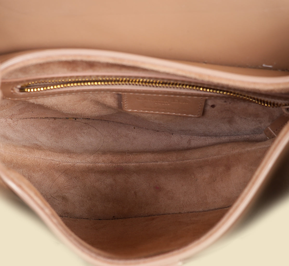 Christian Dior Rose Des Vents Ultramatte Saddle Medium Bag-Christian Dior-THE CLOSET