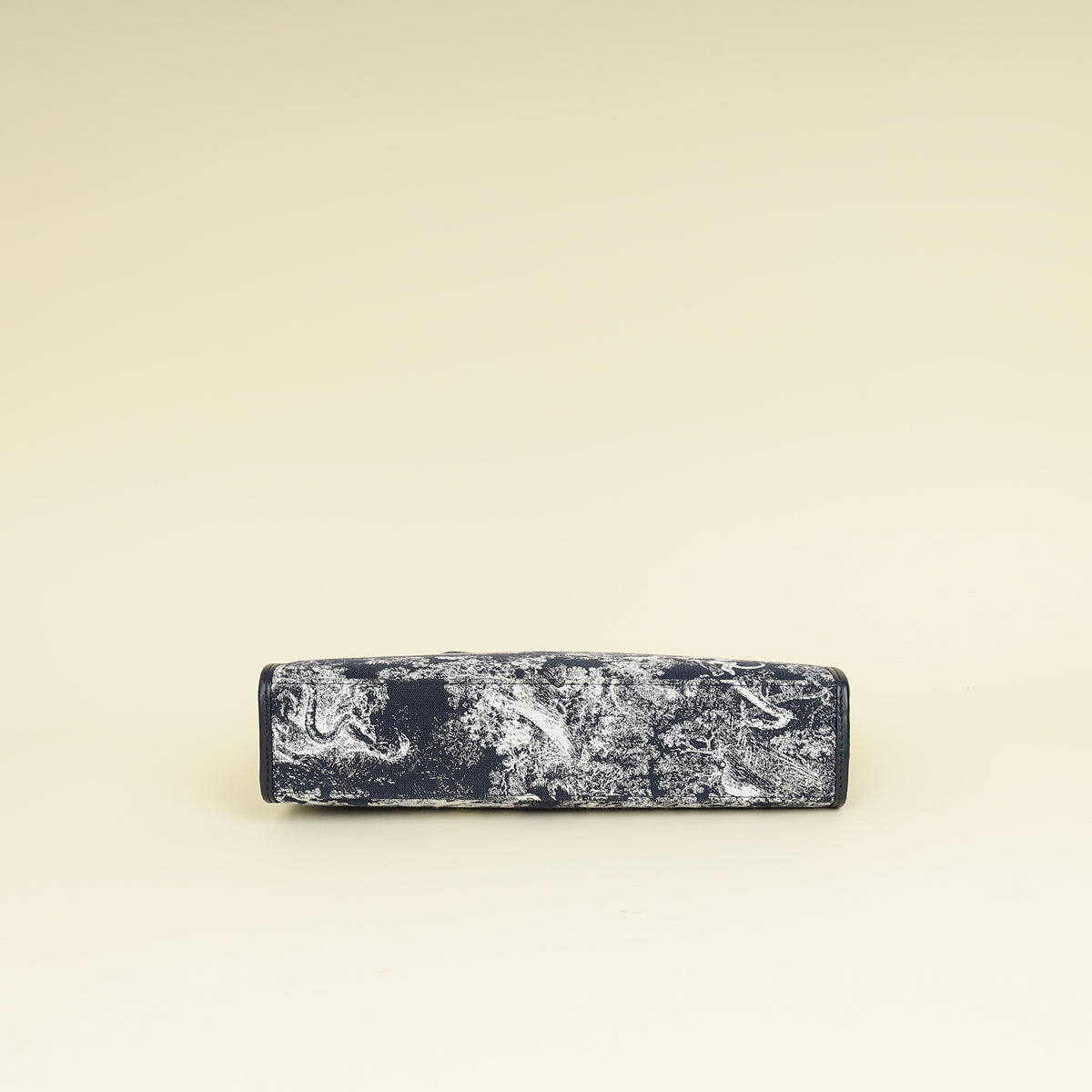 Christian Dior Navy Blue Toile De Jouy 30 Montaigne Pouch