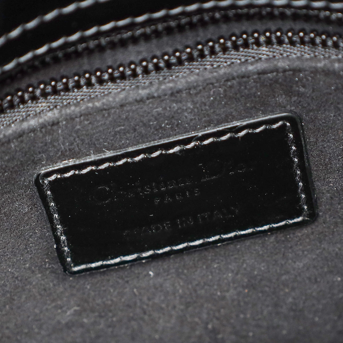 Christian Dior Black Lady Dior Small Bag