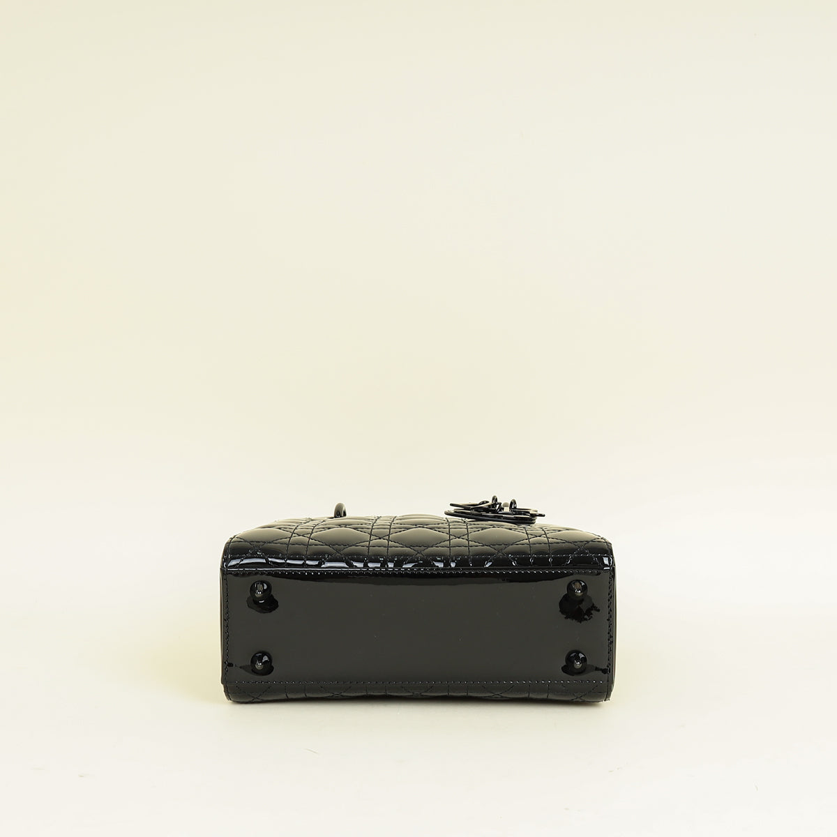 Christian Dior Black Lady Dior Small Bag